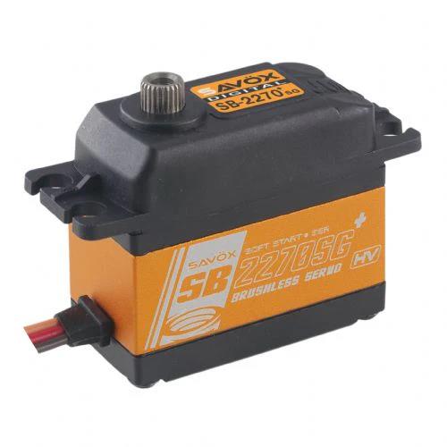 Savox SB2270SGP Digital Servo Brushless Motor with Soft Start High Voltage Çelik Dişli