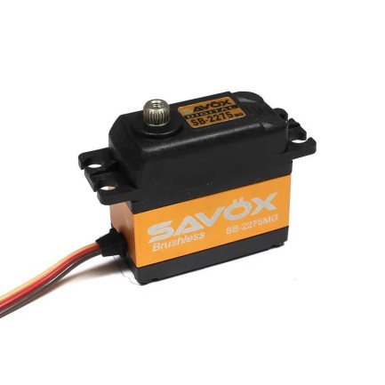 Savox SB2275MG Digital Servo Brushless Motor High Voltage Metal Dişli - Thumbnail