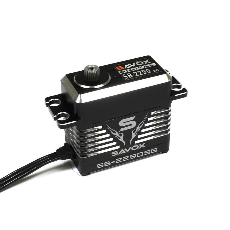 Savox SB2290SG Black Edition Digital Servo Brushless Motor High Voltage Çelik Dişli