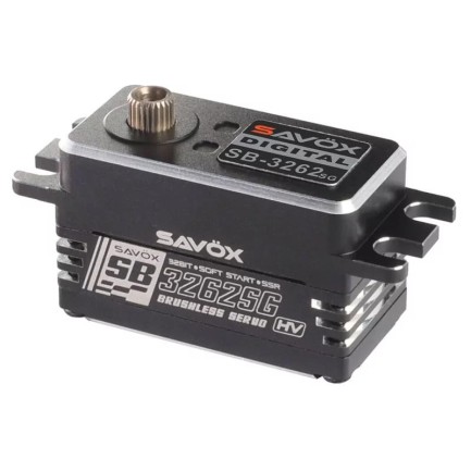 Savox SB3262SG Digital Servo Brushless Motor Low Profile High Voltage Metal Dişli - Thumbnail