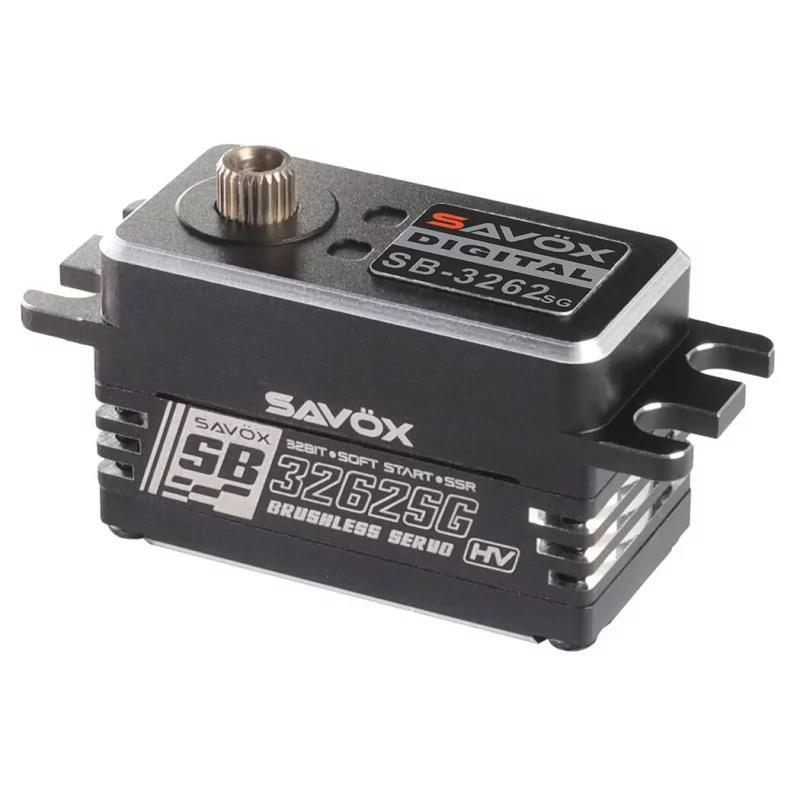 Savox SB3262SG Digital Servo Brushless Motor Low Profile High Voltage Metal Dişli