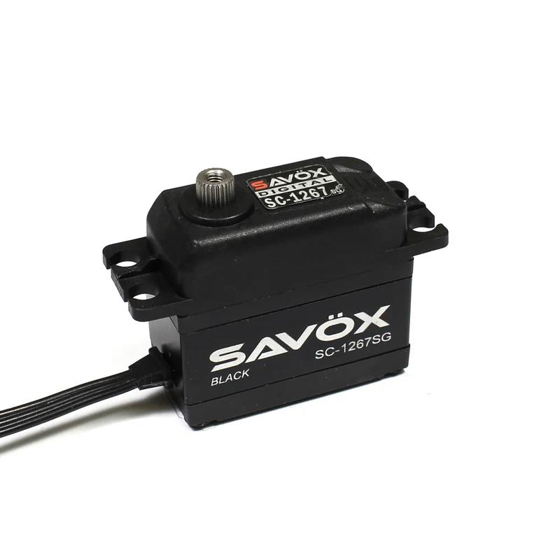 Savox SC-1267SG-BE Black Edition Digital Servo Coreless Motor High Voltage Su Geçirmez Metal Dişli