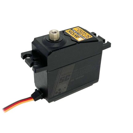 Savox SC0252MGP Digital Servo DC Motor With Soft Start High Torque Metal Dişli - Thumbnail