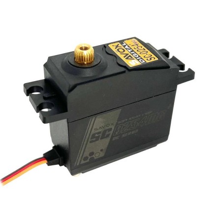 Savox SC0254MGP Digital Servo DC Motor With Soft Start High Torque Metal Dişli - Thumbnail