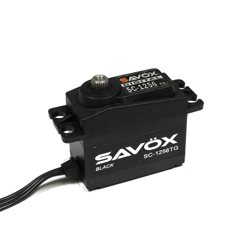 Savox SC1256TG-BE Black Edition Digital Servo Coreless Motor High Voltage Titanium Dişli