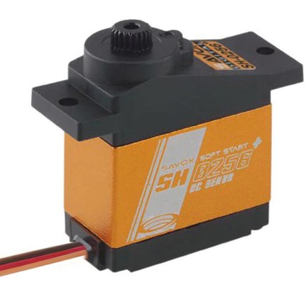 Savox SH0256P Micro Digital Servo DC Motor With Soft Start High Torque Metal Dişli - Thumbnail