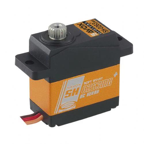 Savox SH0263MGP Micro Digital Servo DC Motor With Soft Start High Torque Metal Dişli