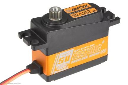 Savox SV1257MGP Digital Servo Coreless Motor High Voltage Metal Dişli - Thumbnail