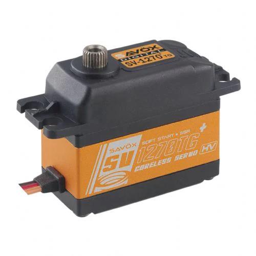 Savox SV1270TGP Digital Servo Coreless Motor with Soft Start High Voltage Titanium Dişli