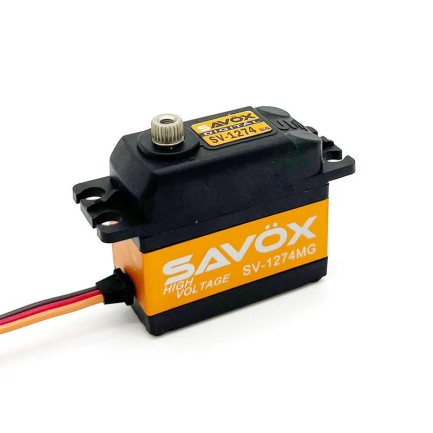 Savox SV1274MG Digital Servo Coreless Motor High Voltage Metal Dişli - Thumbnail