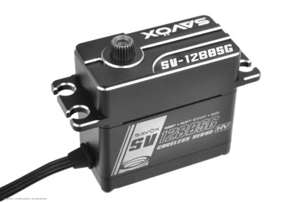 Savox SV1280SG Digital Servo Coreless Motor High Voltage Çelik Dişli - Thumbnail