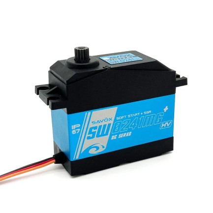 Savox SW-0241MGP Digital Servo DC Motor High Voltage Su Geçirmez Metal Dişli - Thumbnail