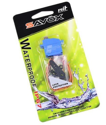 Savox SW0267MGP Micro Digital Servo DC Motor With Soft Start High Torque Su Geçirmez Metal Dişli - Thumbnail