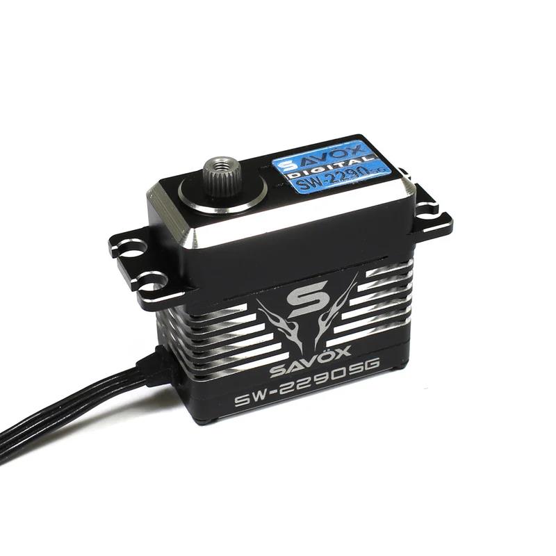 Savox SW2290SG-BE Black Edition Digital Servo Brushless Motor Monster Torque High Voltage Su Geçirmez Çelik Dişli