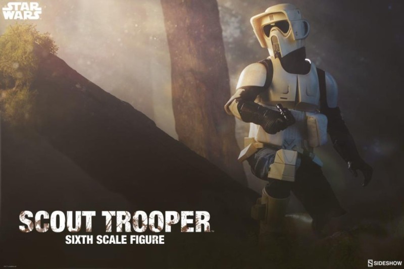 Sideshow Collectibles Scout Trooper Sixth Scale Figure