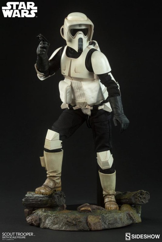 Sideshow Collectibles Scout Trooper Sixth Scale Figure