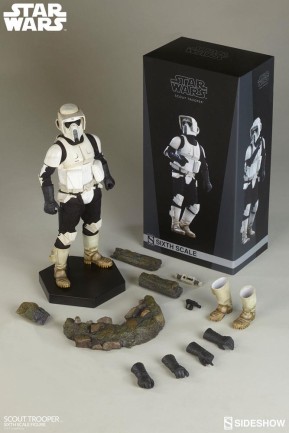 Sideshow Collectibles Scout Trooper Sixth Scale Figure - Thumbnail