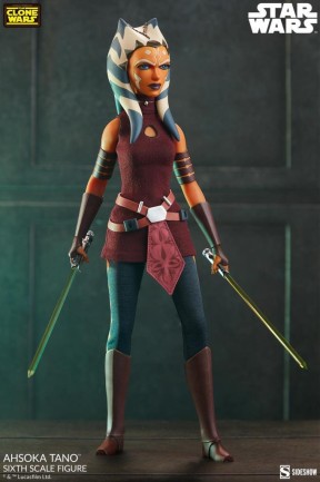 Sideshow Collectibles Ahsoka Tano TCW Sixth Scale Figure 100444 Star Wars / The Clone Wars Animation - Thumbnail