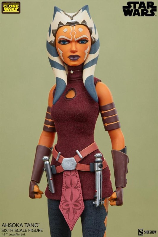 Sideshow Collectibles Ahsoka Tano TCW Sixth Scale Figure 100444 Star Wars / The Clone Wars Animation