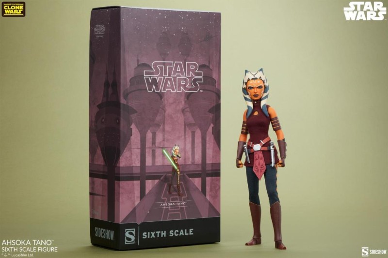 Sideshow Collectibles Ahsoka Tano TCW Sixth Scale Figure 100444 Star Wars / The Clone Wars Animation