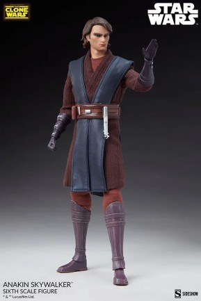 Sideshow Collectibles Anakin Skywalker The Clone Wars Sixth Scale Figure - 100462 - Thumbnail