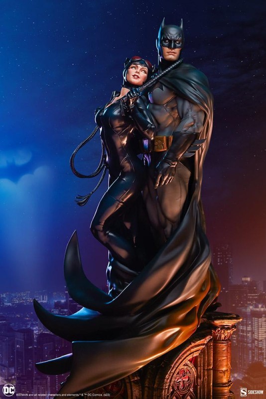 Sideshow Collectibles Batman and Catwoman Diorama - 200618 - DC Comics / Diorama Series (ÖN SİPARİŞ)