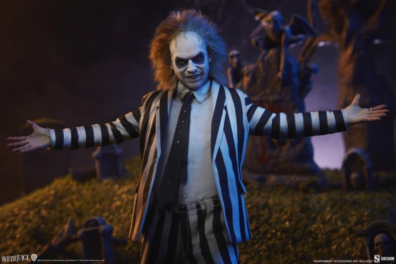 Sideshow Collectibles Beetlejuice Sixth Scale Figure Beetlejuice, Beetlejuice, Beetlejuice! 100490 (ÖN SİPARİŞ)