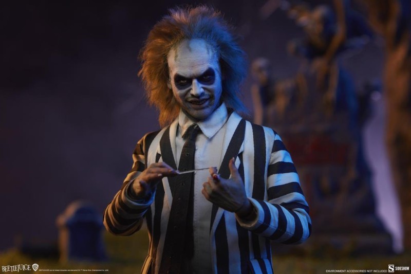 Sideshow Collectibles Beetlejuice Sixth Scale Figure Beetlejuice, Beetlejuice, Beetlejuice! 100490 (ÖN SİPARİŞ)