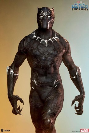 Sideshow Collectibles Black Panther Premium Format Figure - 300764 - Marvel Comics / T’Challa / Chadwick Boseman - Thumbnail