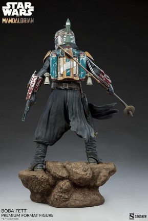 Sideshow Collectibles Boba Fett Premium Format Figure - 300829 - Star Wars / The Mandalorian - Thumbnail