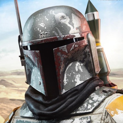 Sideshow Collectibles - Sideshow Collectibles Boba Fett (The Mandalorian) 1:1 Life Size Bust 400375 Star Wars / The Mandalorian (ÖN SİPARİŞ)