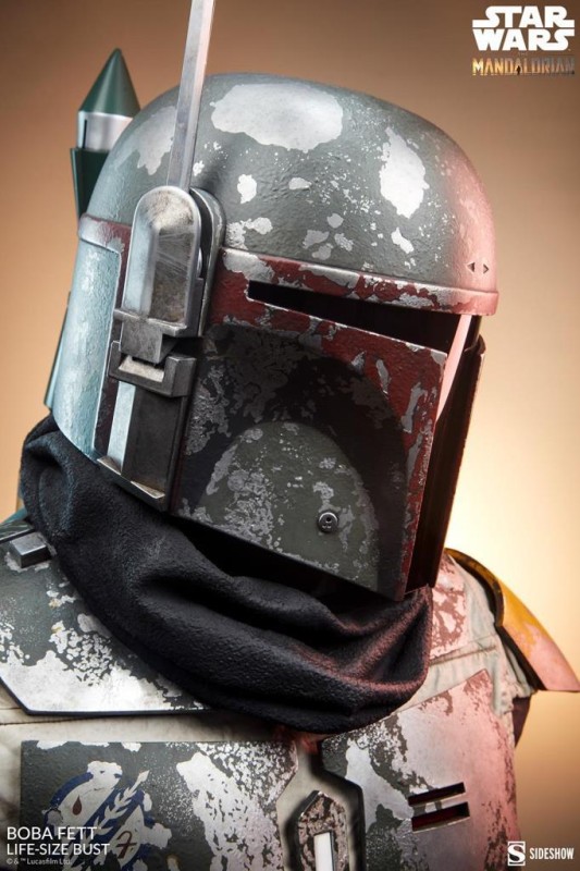 Sideshow Collectibles Boba Fett (The Mandalorian) 1:1 Life Size Bust 400375 Star Wars / The Mandalorian (ÖN SİPARİŞ)