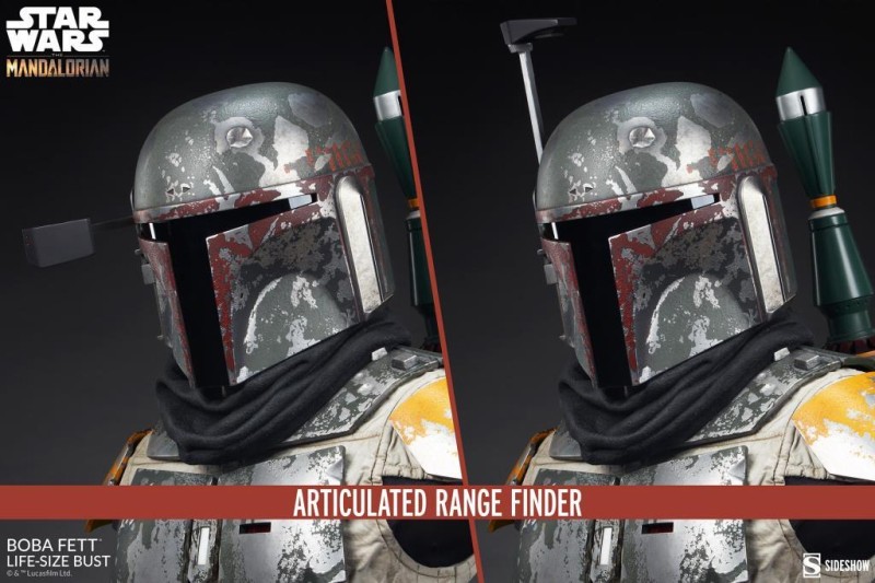 Sideshow Collectibles Boba Fett (The Mandalorian) 1:1 Life Size Bust 400375 Star Wars / The Mandalorian (ÖN SİPARİŞ)