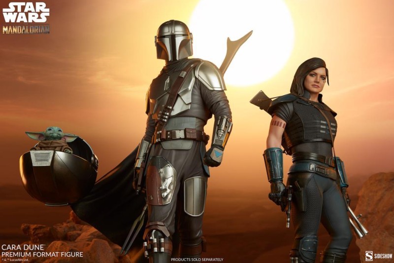 Sideshow Collectibles Cara Dune Premium Format Figure 300789 / Star Wars / The Mandalorian