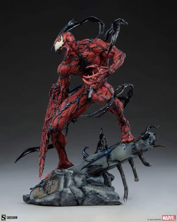 Sideshow Collectibles Carnage Premium Format Figure - 300797 - Marvel Comics / Symbiote Collection / Cletus Kasady - Thumbnail