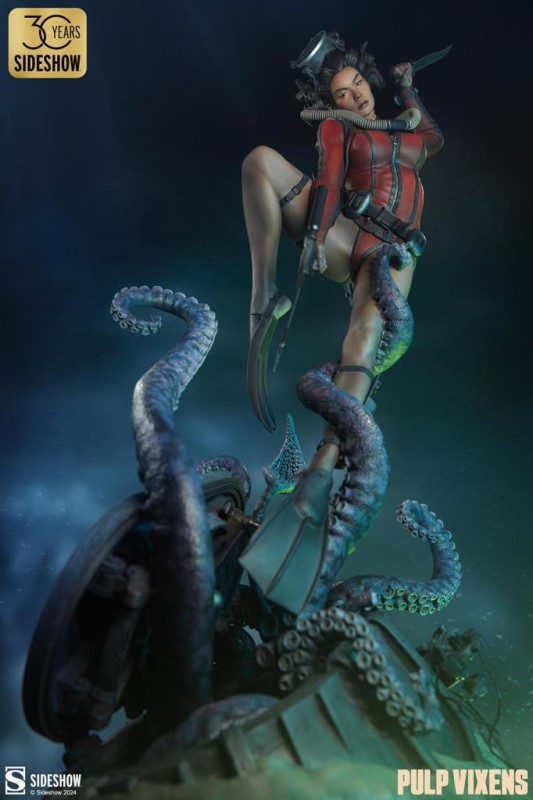 Sideshow Collectibles Deep Down Premium Format Figure 300841 Pulp Vixens / Episode 2: (ÖN SİPARİŞ)