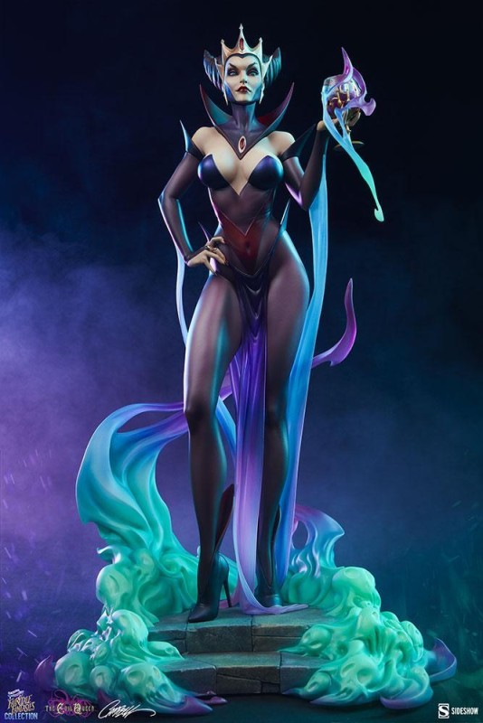 Sideshow Collectibles Evil Queen Deluxe Statue - 2005382 - J. Scott Campbell’s Fairytale Fantasies Collection