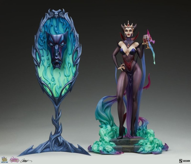 Sideshow Collectibles Evil Queen Deluxe Statue - 2005382 - J. Scott Campbell’s Fairytale Fantasies Collection