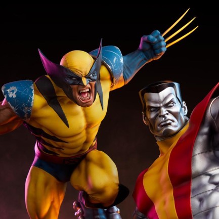 Sideshow Collectibles - Sideshow Collectibles Fastball Special: Colossus and Wolverine Premium Format Figure Set 3008491 Marvel Comics / Dynamic Diorama Series (ÖN SİPARİŞ)