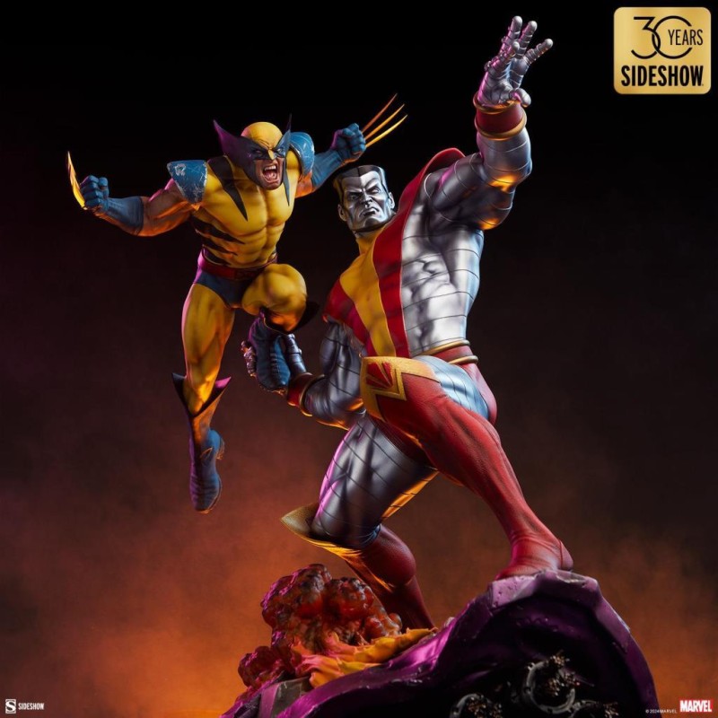 Sideshow Collectibles Fastball Special: Colossus and Wolverine Premium Format Figure Set 3008491 Marvel Comics / Dynamic Diorama Series (ÖN SİPARİŞ)