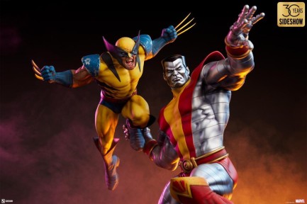 Sideshow Collectibles Fastball Special: Colossus and Wolverine Premium Format Figure Set 3008491 Marvel Comics / Dynamic Diorama Series (ÖN SİPARİŞ) - Thumbnail