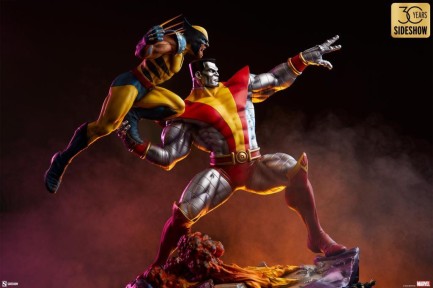 Sideshow Collectibles Fastball Special: Colossus and Wolverine Premium Format Figure Set 3008491 Marvel Comics / Dynamic Diorama Series (ÖN SİPARİŞ) - Thumbnail