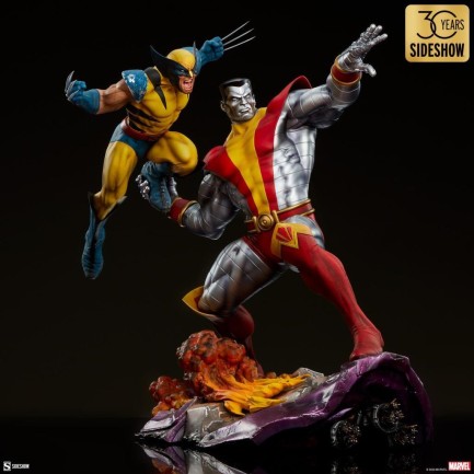 Sideshow Collectibles Fastball Special: Colossus and Wolverine Premium Format Figure Set 3008491 Marvel Comics / Dynamic Diorama Series (ÖN SİPARİŞ) - Thumbnail