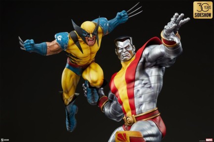 Sideshow Collectibles Fastball Special: Colossus and Wolverine Premium Format Figure Set 3008491 Marvel Comics / Dynamic Diorama Series (ÖN SİPARİŞ) - Thumbnail