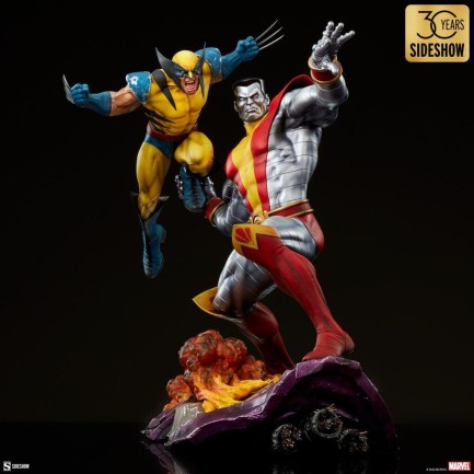 Sideshow Collectibles Fastball Special: Colossus and Wolverine Premium Format Figure Set 3008491 Marvel Comics / Dynamic Diorama Series (ÖN SİPARİŞ) - Thumbnail