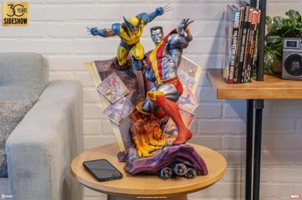 Sideshow Collectibles Fastball Special: Colossus and Wolverine Statue Set 300849 Marvel Comics / Dynamic Diorama Series (ÖN SİPARİŞ) - Thumbnail