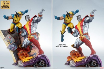 Sideshow Collectibles Fastball Special: Colossus and Wolverine Statue Set 300849 Marvel Comics / Dynamic Diorama Series (ÖN SİPARİŞ) - Thumbnail