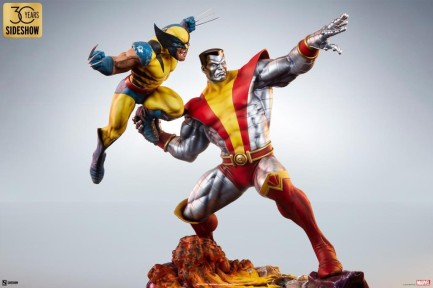 Sideshow Collectibles Fastball Special: Colossus and Wolverine Statue Set 300849 Marvel Comics / Dynamic Diorama Series (ÖN SİPARİŞ) - Thumbnail