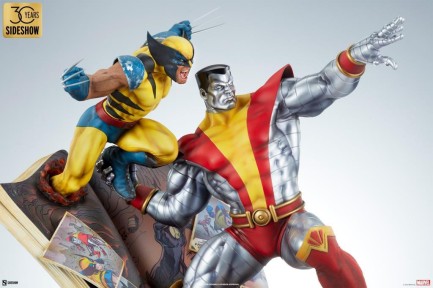 Sideshow Collectibles Fastball Special: Colossus and Wolverine Statue Set 300849 Marvel Comics / Dynamic Diorama Series (ÖN SİPARİŞ) - Thumbnail