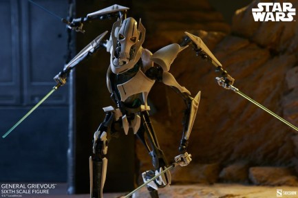 Sideshow Collectibles General Grievous V2 Sixth Scale Figure Star Wars / Episode III Revenge Of The Sith 1000272 - Thumbnail